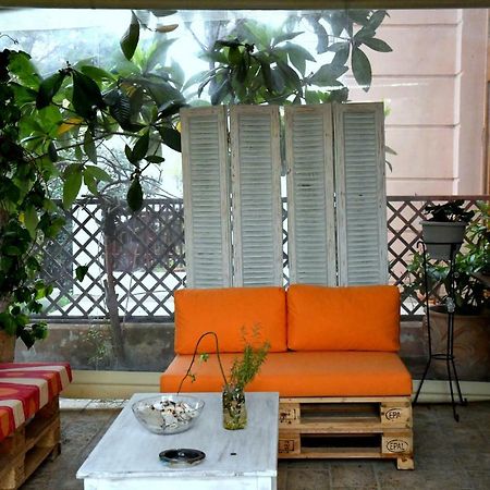 Studio On The Beach With Private Garden Agia Triada  Exterior foto