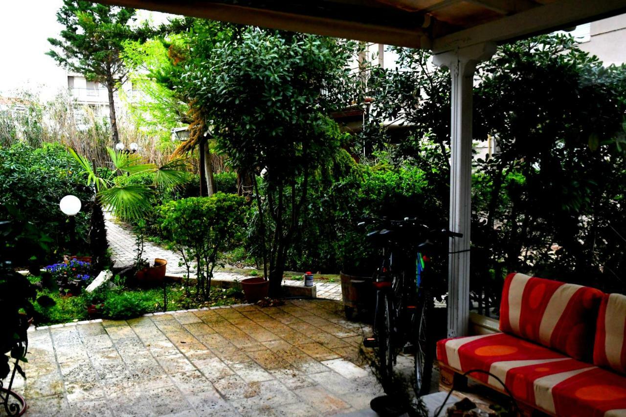 Studio On The Beach With Private Garden Agia Triada  Exterior foto