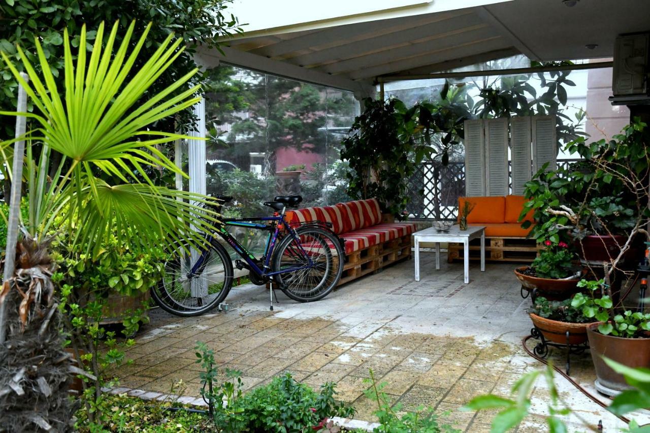 Studio On The Beach With Private Garden Agia Triada  Exterior foto