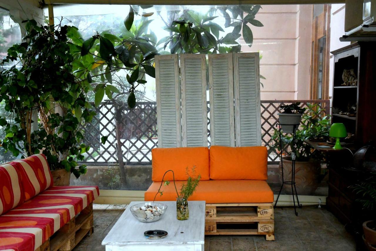Studio On The Beach With Private Garden Agia Triada  Exterior foto