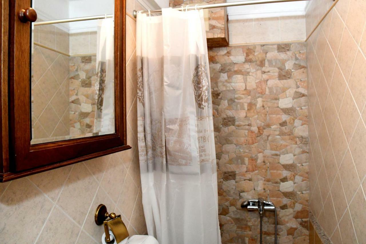 Studio On The Beach With Private Garden Agia Triada  Exterior foto