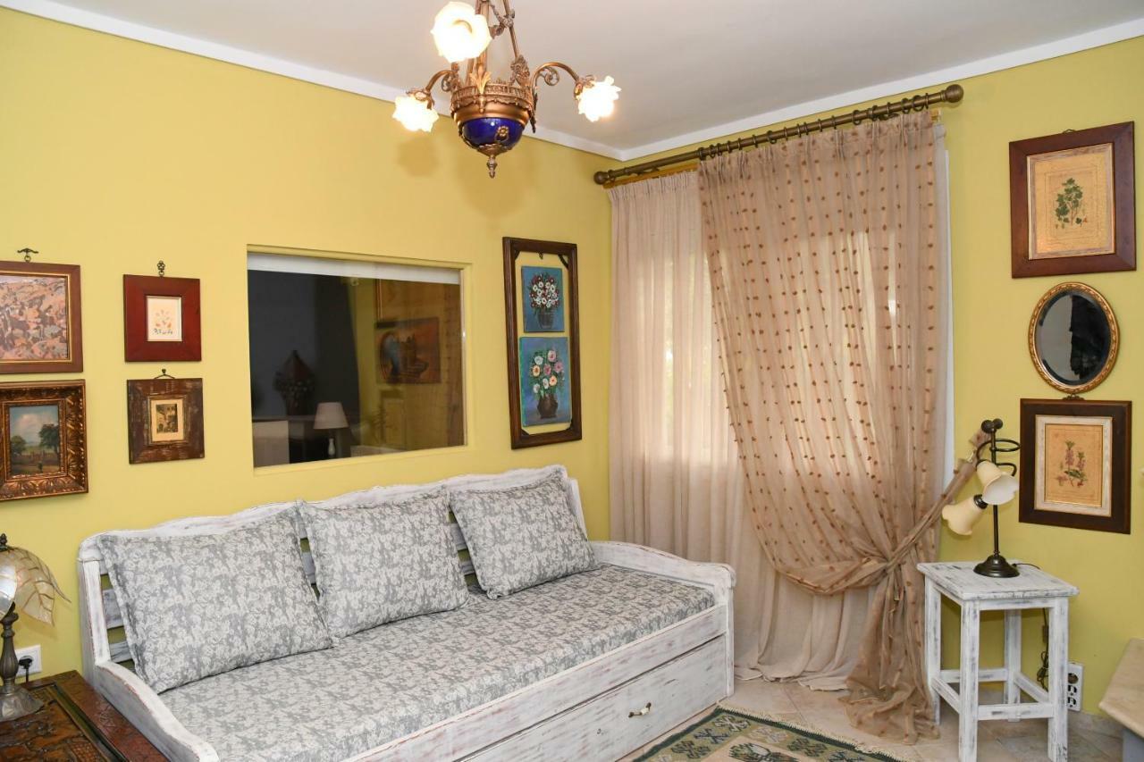 Studio On The Beach With Private Garden Agia Triada  Exterior foto